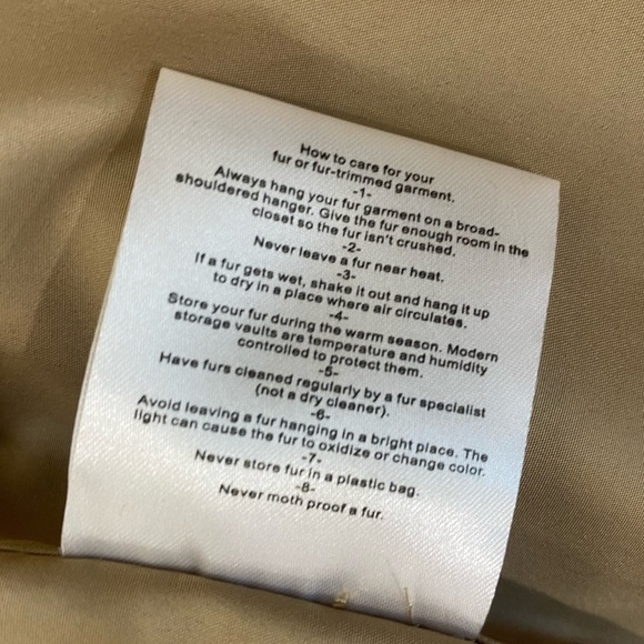 Vintage Rabbit Fur Mock Neck Textured Jacket Medium - Picture 12 of 13